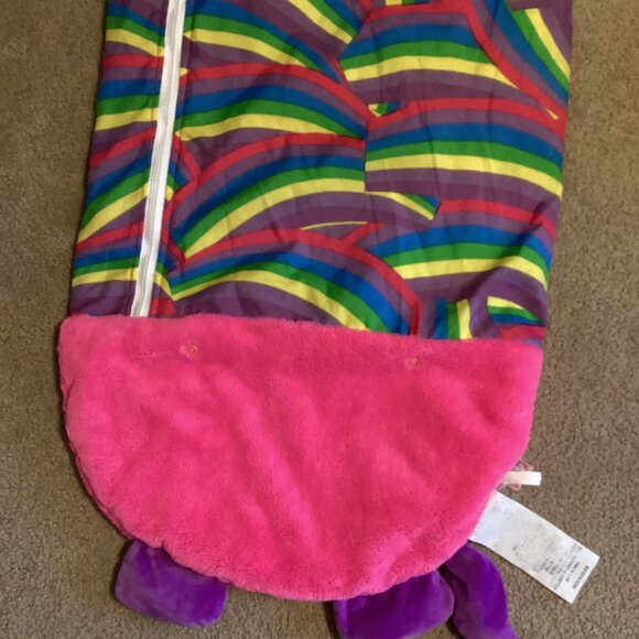 Children's Happy Napper Sleeping Bag Unicorn Rainbow - Picture 3 of 10
